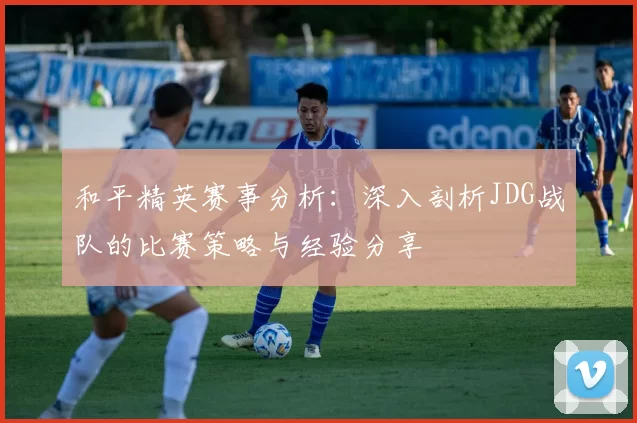 和平精英赛事分析：深入剖析JDG战队的比赛策略与经验分享